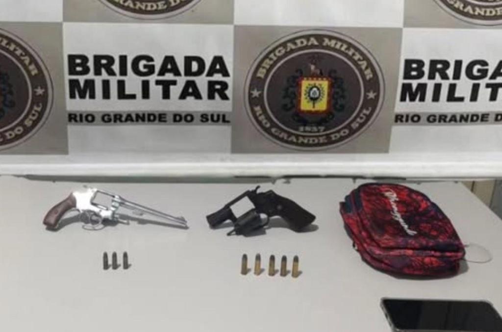 Homem é preso com duas armas de fogo no bairro Medianeira, em&nbsp;Osório