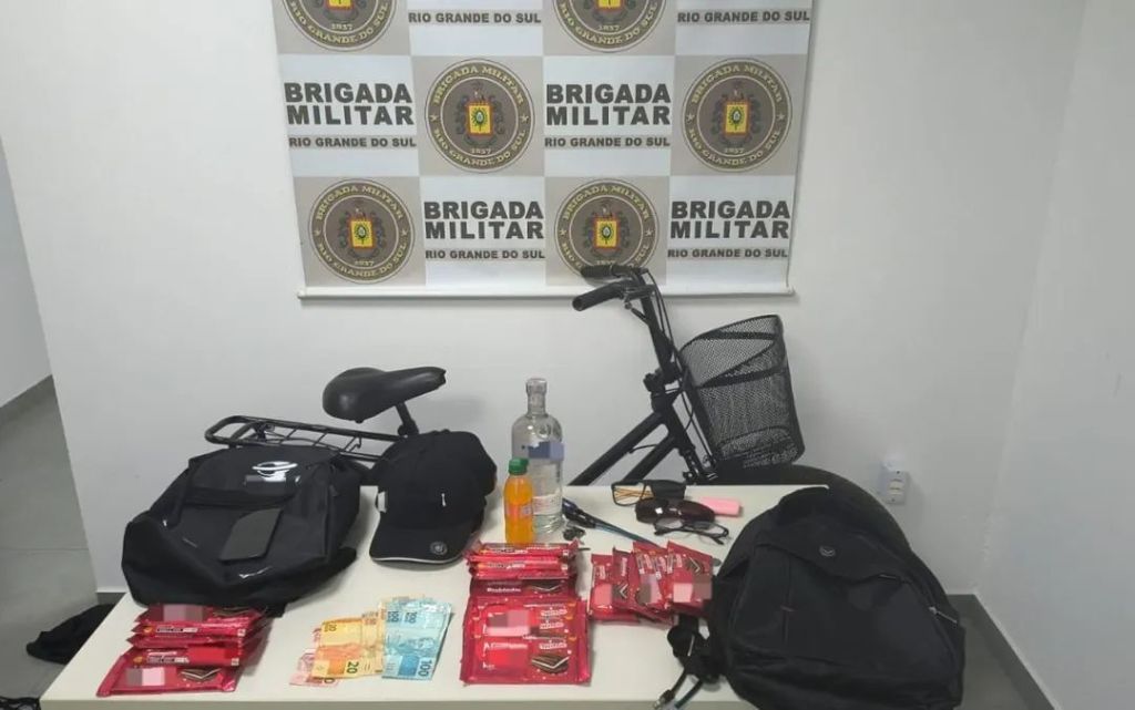 🚨BM prende homem com extensa ficha criminal por furto a estabelecimento comercial em Santo Antônio da&nbsp;Patrulha