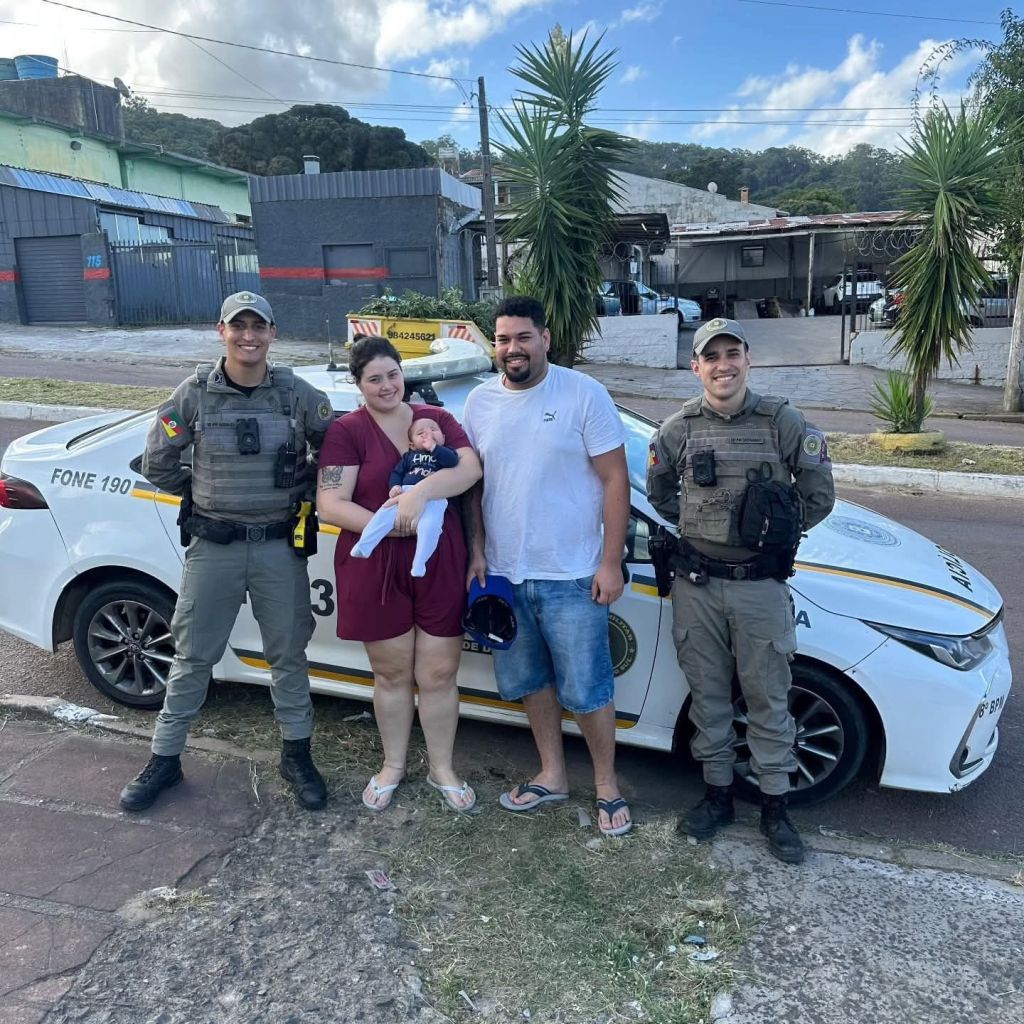 BM SALVA BEBÊ ENGASGADO EM&nbsp;VIAMÃO