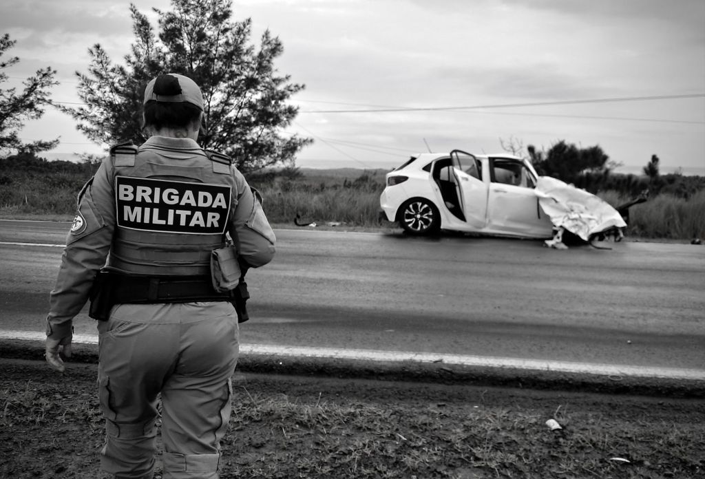 Acidente na ERS-786 em Cidreira deixa um morto após colisão&nbsp;frontal